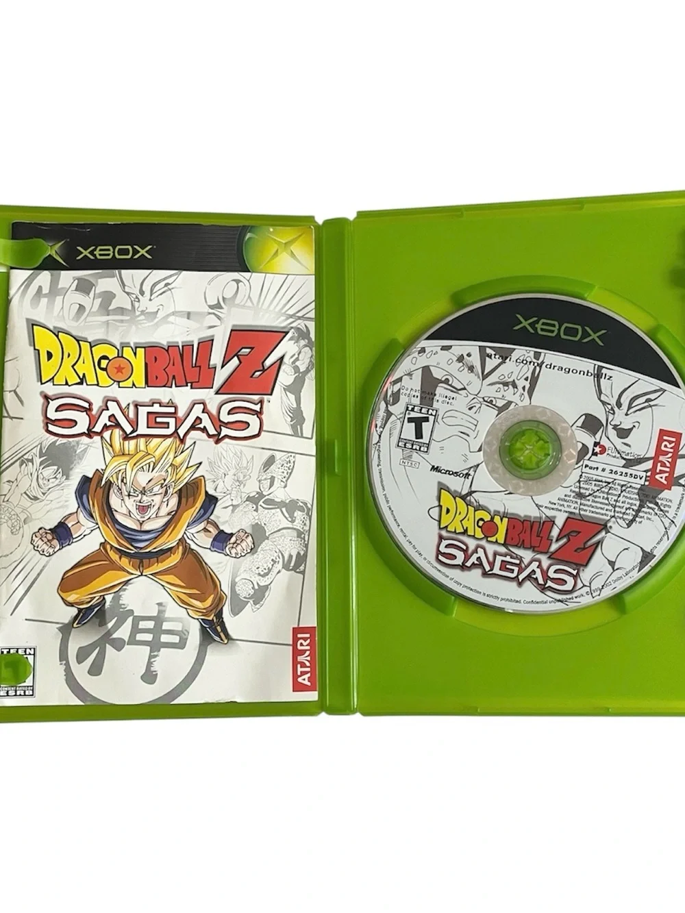 Dragon Ball Z: Sagas (Original Xbox) CIB Complete W/ Manual